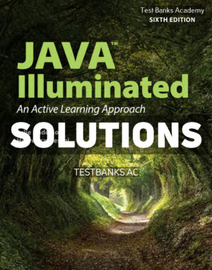 Java Illuminated 6th Anderson Solutions Manual