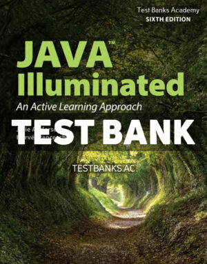 Java Illuminated 6th Anderson Test Bank