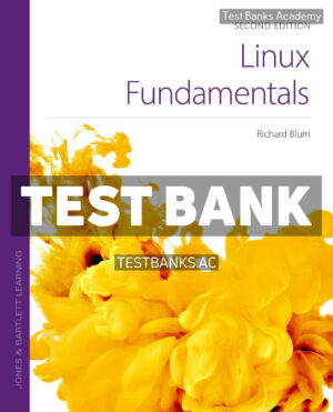 Linux Fundamentals 2nd Blum Test Bank