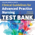 Collins - Bride & Saxes Clinical Guidelines for Advanced Practice Nursing 4th Joo Test Bank
