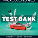 Microeconomics 4th Goolsbee Test Bank