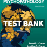 Fundamentals of Psychopathology 11th Comer Test Bank
