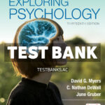 Exploring Psychology 13th Myers Test Bank