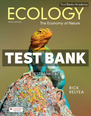 Ecology 10th Relyea Test Bank