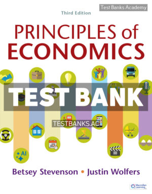 Principles of Economics 3rd Stevenson Test Bank