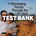 The Developing Person Through the Life Span 13th Berger Test Bank