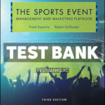 Sports Event Management and Marketing Playbook 3rd Supovitz Test Bank