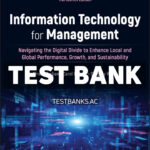 Information Technology for Management 13th Turban Test Bank