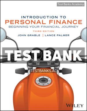 Introduction to Personal Finance 3rd Grable Test Bank