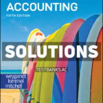 Financial and Managerial Accounting 5th Weygandt Solutions Manual
