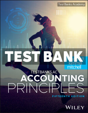 Accounting Principles 15th Weygandt Test Bank