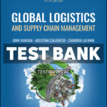 Global Logistics and Supply Chain Management 5th Mangan Test Bank