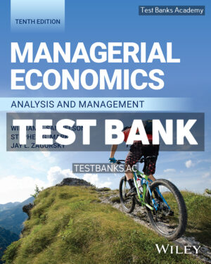 Managerial Economics 10th Samuelson Test Bank