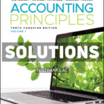 Accounting Principles Canadian 10th Weygandt Solutions Manual