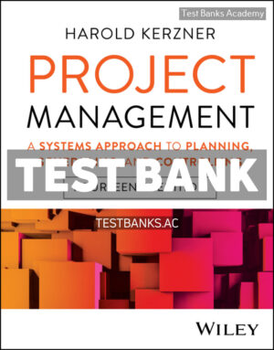 Project Management 14th Kerzner Test Bank