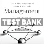 Management 16th Schermerhorn Test Bank