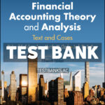 Financial Accounting Theory and Analysis - Text and Cases 15th Schroeder Test Bank