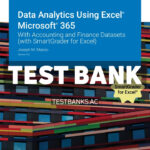 Data Analytics Using Excel Microsoft 365 v4 1st Manzo Test Bank