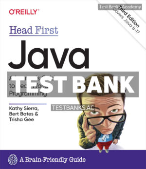 Head First Java 3rd Sierra Test Bank