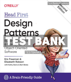 Head First Design Patterns 2nd Freeman Test Bank