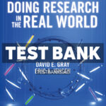 Doing Research in the Real World 6th Gray Test Bank