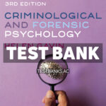 Criminological and Forensic Psychology 3rd Gavin Test Bank