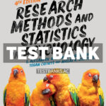 Research Methods and Statistics in Psychology 4th Haslam Test Bank