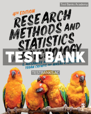 Research Methods and Statistics in Psychology 4th Haslam Test Bank