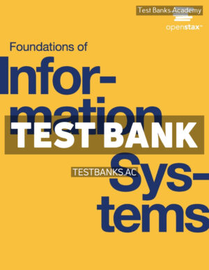 Foundations of Information Systems 1st Raisinghani Test Bank
