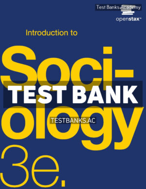 Introduction to Sociology 3rd Conerly Test Bank