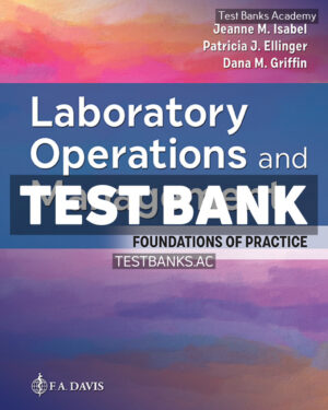 Laboratory Operations and Management 1st Isabel Test Bank