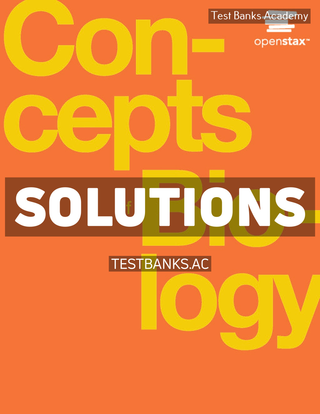 9781938168116-SOLUTIONS Concepts of Biology 1st Fowler Solutions Manual