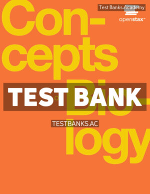 Concepts of Biology 1st Fowler Test Bank