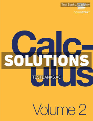 Calculus Volume 2 1st Strang Solutions Manual