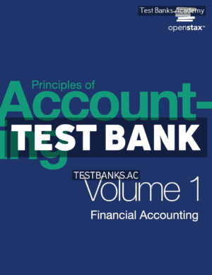 Principles of Accounting Volume 1 - Financial Accounting 1st Franklin Test Bank