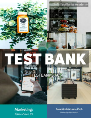 Marketing Essentials 8th Lascu Test Bank