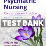 Psychiatric Nursing 8th Boyd Test Bank