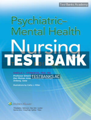 Psychiatric Mental Health Nursing 10th Videbeck Test Bank