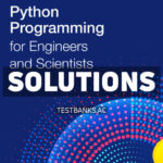 Python Programming for Engineers and Scientists 1st Cengage Solutions Manual