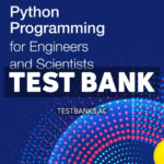 Python Programming for Engineers and Scientists 1st Cengage Test Bank