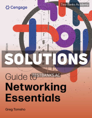 Guide to Networking Essentials 9th Tomsho Solutions Manual
