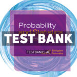 Probability and Statistics for Engineering and the Sciences 10th Ellingson Test Bank