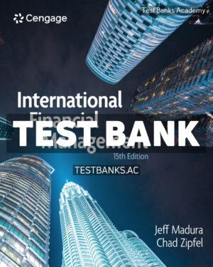 International Financial Management 15th Madura Test Bank
