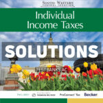 South - Western Federal Taxation 2026 - Individual Income Taxes 49th Young Solutions Manual