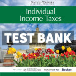 South - Western Federal Taxation 2026 - Individual Income Taxes 49th Young Test Bank
