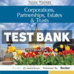 South - Western Federal Taxation 2026 - Corporations Partnerships Estates and Trusts 49th Nellen Test Bank