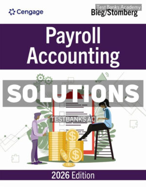 Payroll Accounting 2026 36th Bieg Solutions Manual
