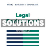 Legal Environment 9th Beatty Solutions Manual