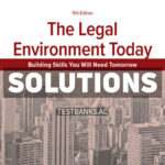 The Legal Environment Today 11th Miller Solutions Manual