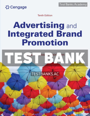 Advertising and Integrated Brand Promotion 10th Scheinbaum Test Bank